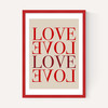 Love Typographic