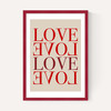 Love Typographic