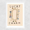 Lucky Charm Narrow White Frame