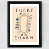 Lucky Charm Wide Black Frame