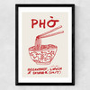 Pho Medium Black Frame