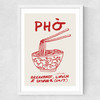 Pho Medium White Frame