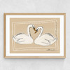 Let This Love Find Me Medium Oak Frame