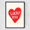 Lucky You Narrow Black Frame