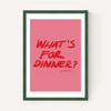 What's For Dinner Pink