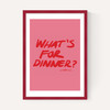 What's For Dinner Pink