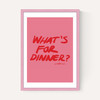 What's For Dinner Pink