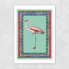 Birdframe Flamingo Unframed Print