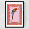 Birdframe Macaw Medium Black Frame