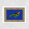 Birdframe Tanager Unframed Print