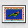 Birdframe Tanager Narrow Black Frame