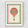 Carnival Hot Air Balloon Narrow Oak Frame