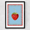 Carnival Strawberry Medium Black Frame