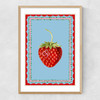 Carnival Strawberry Narrow Oak Frame