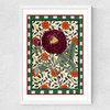 Flora & Pattern VI Medium White Frame
