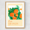 Les Oranges Une Étude I Medium Oak Frame