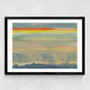 Painted Sky I Medium Black Frame