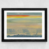 Painted Sky I Wide Black Frame