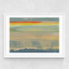Painted Sky I Medium White Frame