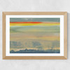 Painted Sky I Wide Oak Frame