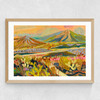 A Pleasant Valley Medium Oak Frame