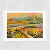 A Pleasant Valley Narrow White Frame