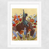 Bucking Bronco Wide White Frame