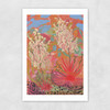 Pink Desert Unframed Print