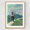 Cowgirlﾕs Path Medium Oak Frame