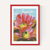 Pink Desert Cactus Flower