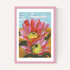 Pink Desert Cactus Flower