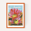 Pink Desert Cactus Flower