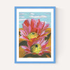 Pink Desert Cactus Flower