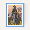 Retro Rodeo Cowboy