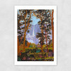 Embroidered Yosemite Unframed Print