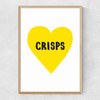 Crisps Lover Narrow Oak Frame