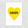 Crisps Lover Unframed Print