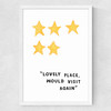 Lovely Place Medium White Frame