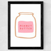 Peanut Butter Wide Black Frame