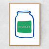Pickles Narrow Oak Frame