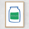 Pickles Medium Oak Frame