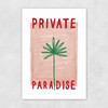 Private Paradise Palm Unframed Print