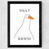 Silly Goose Wide Black Frame