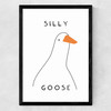 Silly Goose Medium Black Frame