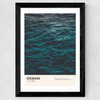 Ocean Wide Black Frame