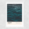 Ocean Narrow White Frame