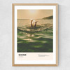 Swim Medium Oak Frame