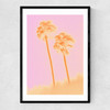 Palms I Narrow Black Frame