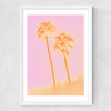 Palms I Medium White Frame