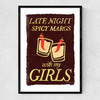 Spicy Margs with My Girls Narrow Black Frame